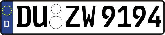 DU-ZW9194
