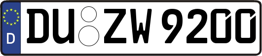 DU-ZW9200