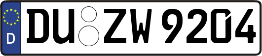 DU-ZW9204