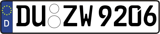 DU-ZW9206
