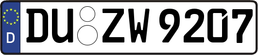 DU-ZW9207