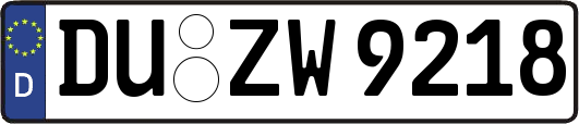 DU-ZW9218