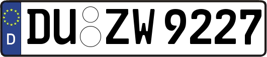 DU-ZW9227