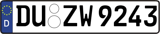 DU-ZW9243