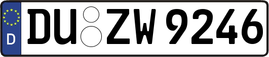 DU-ZW9246