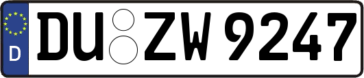 DU-ZW9247