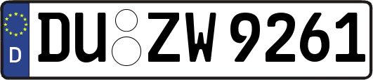 DU-ZW9261