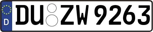 DU-ZW9263