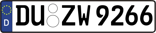 DU-ZW9266