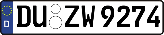 DU-ZW9274