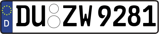 DU-ZW9281