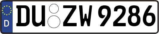 DU-ZW9286
