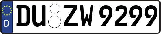 DU-ZW9299
