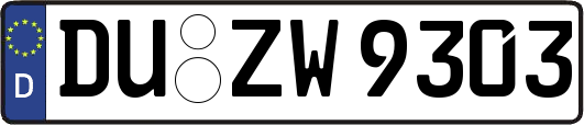 DU-ZW9303