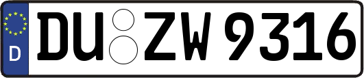 DU-ZW9316