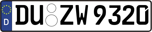 DU-ZW9320