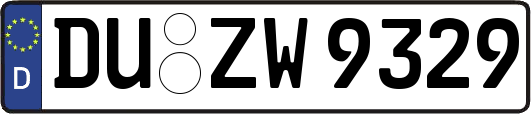 DU-ZW9329