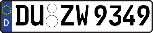 DU-ZW9349