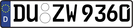 DU-ZW9360