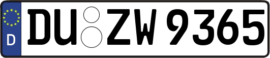 DU-ZW9365