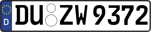DU-ZW9372