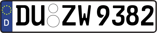 DU-ZW9382