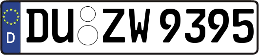 DU-ZW9395