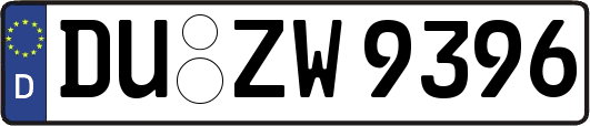 DU-ZW9396