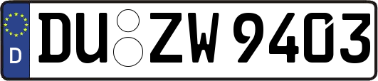 DU-ZW9403