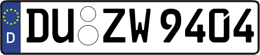 DU-ZW9404