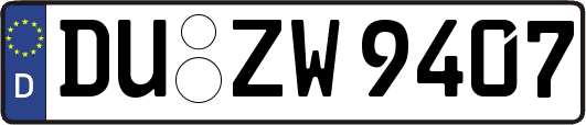 DU-ZW9407