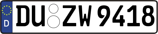 DU-ZW9418