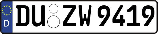 DU-ZW9419