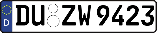 DU-ZW9423