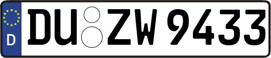 DU-ZW9433