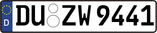 DU-ZW9441