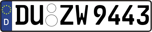 DU-ZW9443