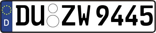 DU-ZW9445