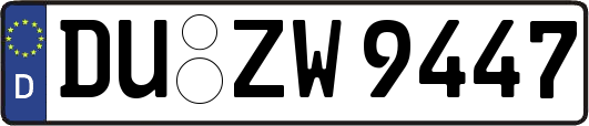 DU-ZW9447
