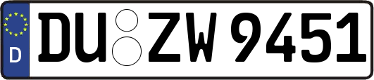 DU-ZW9451