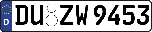 DU-ZW9453