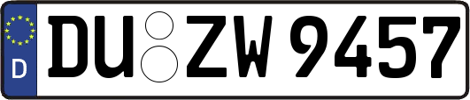 DU-ZW9457