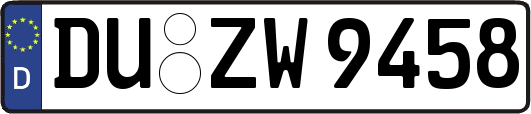 DU-ZW9458