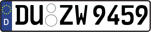 DU-ZW9459