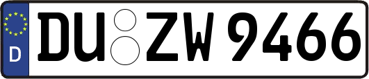 DU-ZW9466