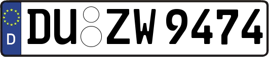DU-ZW9474