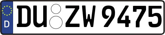 DU-ZW9475