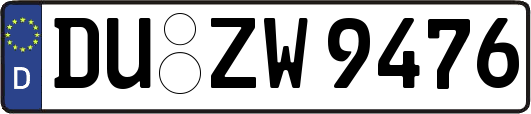 DU-ZW9476