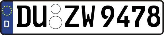DU-ZW9478
