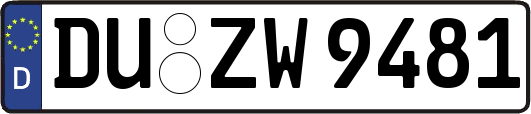 DU-ZW9481